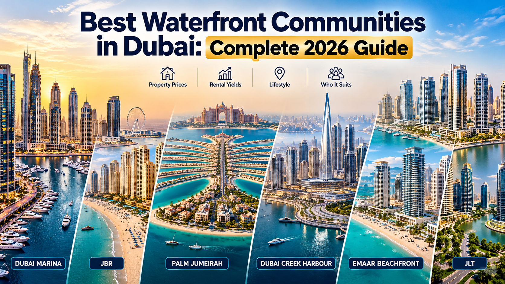 Best Dubai Waterfront Communities in Dubai