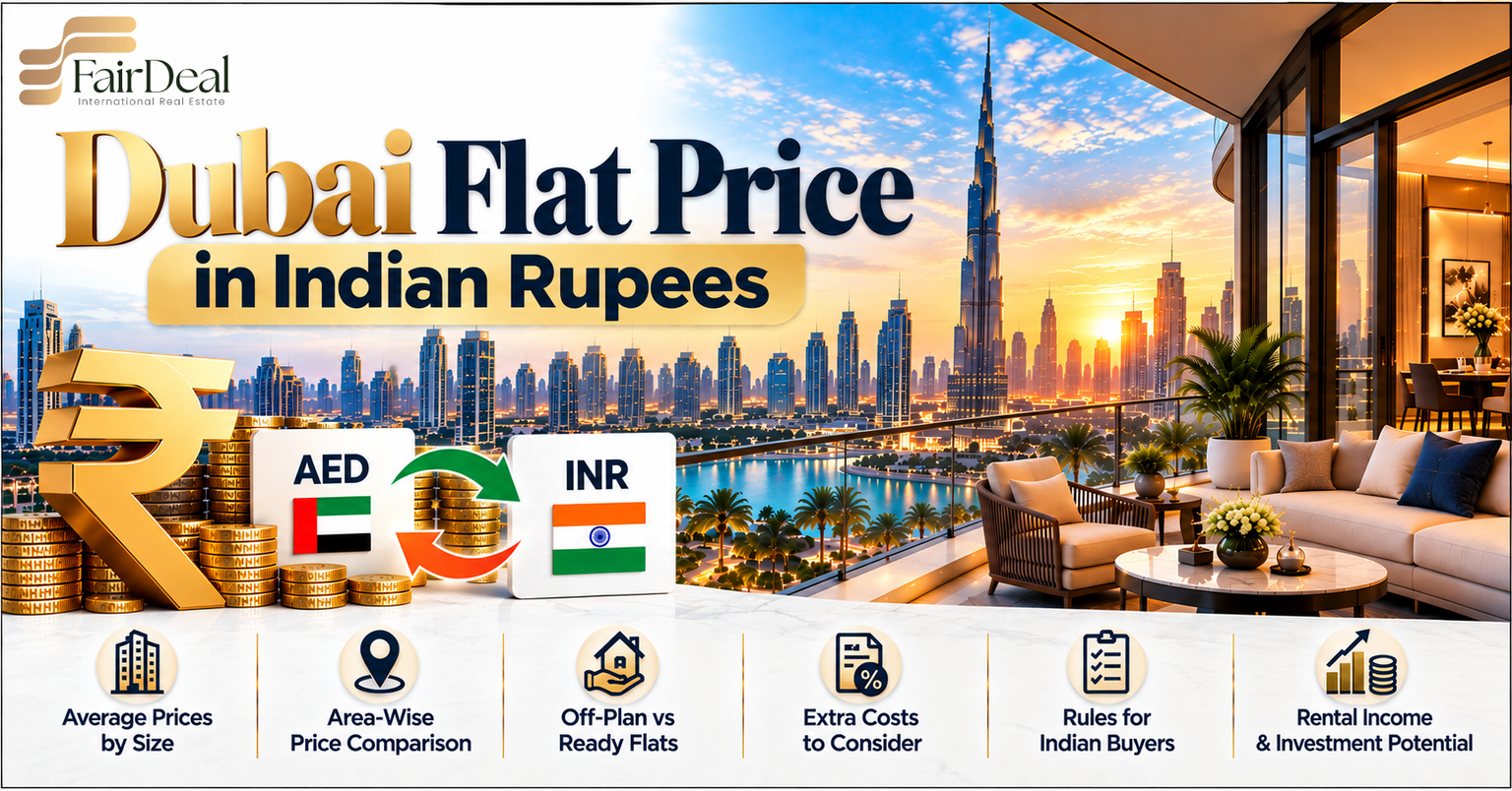 Dubai Flat Prices in Indian Rupees