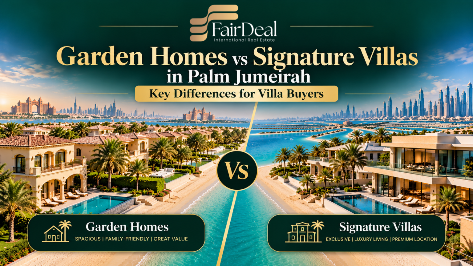 Garden Homes vs Signature Villas